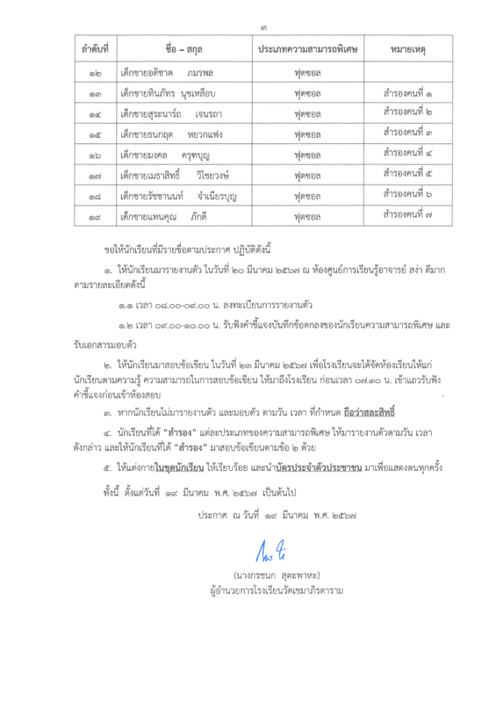 โรงเรียนวัดเขมาภิรตาราม
